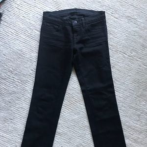 J BRAND black denim size 25. Great condition.